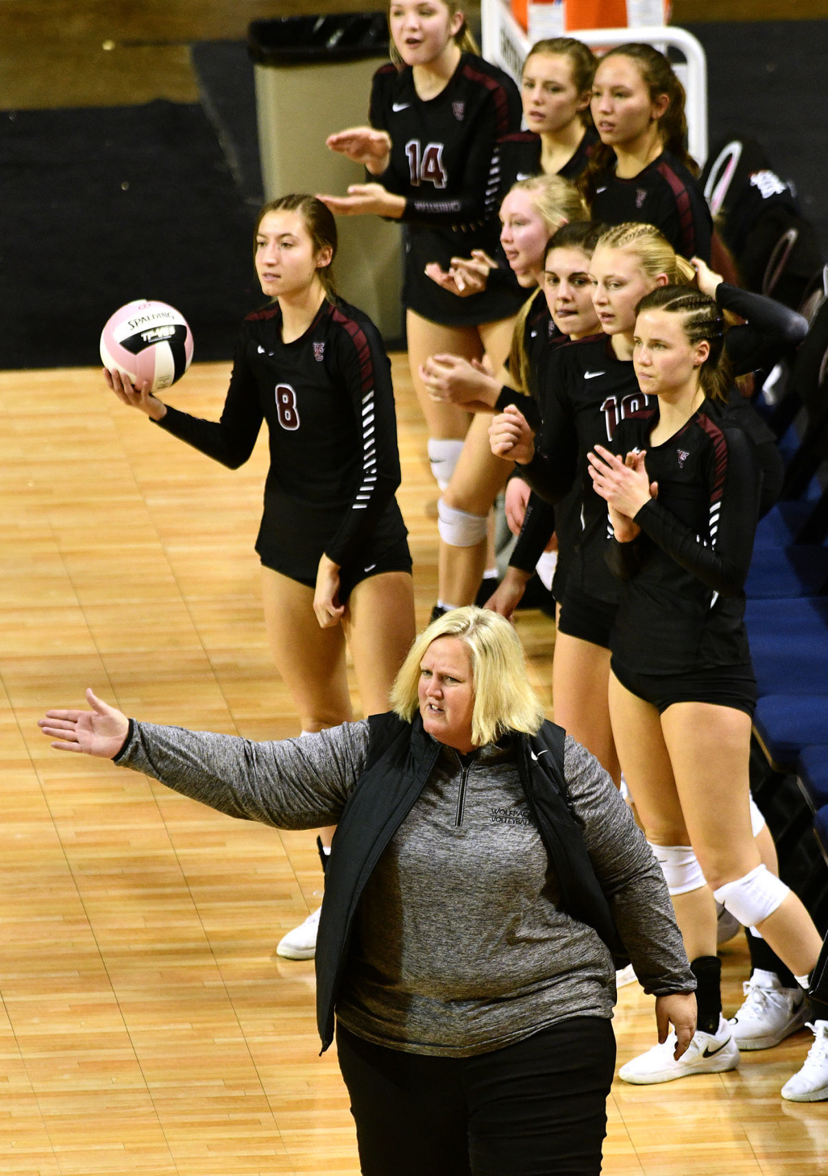 Western Christian vs Beckman Catholic state volleyball